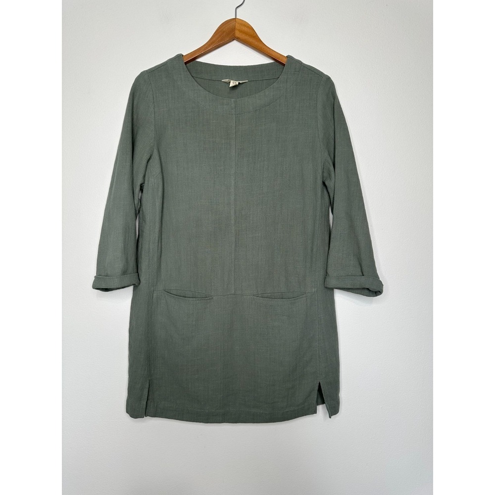 Seasalt Cornwall St‎ Agnes Clay Tunic Top Green Size 6